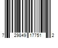Barcode Image for UPC code 729849177512. Product Name: Kurgo Black Tru-Fit Smart Enhanced Strength Dog Harness, Large, Black