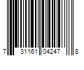Barcode Image for UPC code 731161042478. Product Name: RIDGID Pro Gear Black 22 in. Black Modular Tool Box