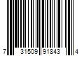 Barcode Image for UPC code 731509918434. Product Name: Kiss New York Soak Off Gel Polish KNGP026 Sweet & Sour 0.34 oz