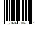 Barcode Image for UPC code 731616219974