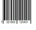Barcode Image for UPC code 7321900120401
