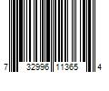 Barcode Image for UPC code 732996113654