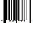 Barcode Image for UPC code 732997572221