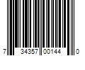 Barcode Image for UPC code 734357001440