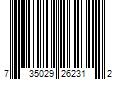 Barcode Image for UPC code 735029262312
