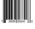 Barcode Image for UPC code 736658588408. Product Name: Wet Brush Pro Flex Dry Paddle