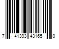 Barcode Image for UPC code 741393431650