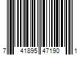 Barcode Image for UPC code 741895471901