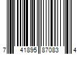 Barcode Image for UPC code 741895870834