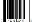 Barcode Image for UPC code 742315204178