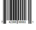 Barcode Image for UPC code 742366999931. Product Name: Nashua Tape 1.89 in. x 60.1 yds. 357 Ultra Premium Duct Tape