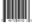 Barcode Image for UPC code 748172501023. Product Name: Two Little Fishies ATLSVPS4 Sea Veg-Purple Seaweed 1 oz. - Pouch