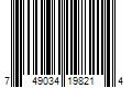 Barcode Image for UPC code 749034198214
