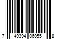 Barcode Image for UPC code 749394060558. Product Name: Retriever Standard Dog Training Pads, 150 ct.