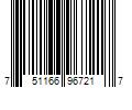 Barcode Image for UPC code 751166967217