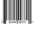 Barcode Image for UPC code 752494993701. Product Name: RELIABILT 14500 Series 35-3/4-in x 35-3/4-in x 2-29/32-in Jamb Left-operable Vinyl White Sliding Window Half Screen Included | VPSI3636RB