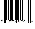 Barcode Image for UPC code 753759225384. Product Name: Garmin Panoptix LiveScope System Thru-Hull Mount
