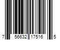 Barcode Image for UPC code 756632175165. Product Name: DuraGo Disc Brake Rotor, GVMP-D48-BR900952