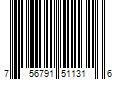 Barcode Image for UPC code 756791511316. Product Name: Yo-Zuri Super Braid 300 yard Spool Blue 20 Pound Line