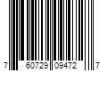 Barcode Image for UPC code 760729094727
