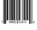 Barcode Image for UPC code 769662435109