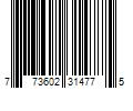 Barcode Image for UPC code 773602314775. Product Name: Laura Mercier 225040 0.03 oz Velour Extreme Matte Lipstick - No.On Point