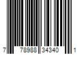 Barcode Image for UPC code 778988343401. Product Name: Spin Master Ltd DC Comics  4-inch Solomon Grundy Action Figure