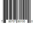 Barcode Image for UPC code 780707801000