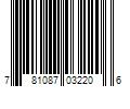 Barcode Image for UPC code 781087032206