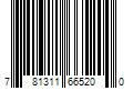 Barcode Image for UPC code 781311665200. Product Name: Sas Safety Corp SS66520 Raven Nitrile XX-Large Powder-free Gloves - Black