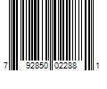 Barcode Image for UPC code 792850022881