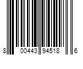 Barcode Image for UPC code 800443945186