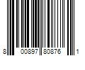 Barcode Image for UPC code 800897808761. Product Name: NYX LOS ANGELES  INC. NYX Jumbo Eye Pencil - Color : #629 - Sparkle Green
