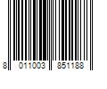 Barcode Image for UPC code 8011003851188
