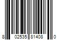 Barcode Image for UPC code 802535814080. Product Name: Supplier Generic Tcb Hair Relaxer No Base Creme 7.5 Oz Regular Jar (221ml) (3 Pack)