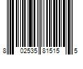 Barcode Image for UPC code 802535815155. Product Name: STRENGTH NAT TCB Hair Relaxer No Base Creme Super Jar 15 oz