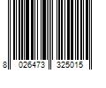 Barcode Image for UPC code 8026473325015