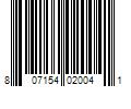 Barcode Image for UPC code 807154020041