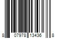 Barcode Image for UPC code 807978134368. Product Name: Women's Bravado Designs Body Silk Seamless Full Cup Nursing Bra, Size Medium - Black