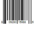 Barcode Image for UPC code 809280159886. Product Name: fresh Rose & Hyaluronic Acid Lightweight Moisturizer