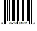 Barcode Image for UPC code 809280159893. Product Name: fresh Rose & Hyaluronic Acid Deep Hydration Moisturizer 3.3 oz / 100 mL