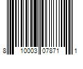 Barcode Image for UPC code 810003078711. Product Name: Nail Alliance Harmony Gelish - Soft Gel Tips - Short Round 550CT