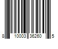 Barcode Image for UPC code 810003362605. Product Name: Danessa Myricks Beauty Colorfix Eye, Cheek & Lip Cream Pigment - Nudes Collection Nude 11 0.34 oz / 10 mL