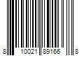 Barcode Image for UPC code 810021891668. Product Name: Kosas Brow Pop Dual-Action Defining Pencil in Taupe
