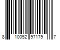 Barcode Image for UPC code 810052971797. Product Name: VGuard A16A33 Nitrile Gloves - 1 Box 100CT 5mil Large Black Disposable Gloves