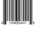 Barcode Image for UPC code 810056280215. Product Name: Green Gobbler 1 Gal. Industrial Strength Gel Grease and Hair Clog Remover