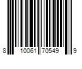 Barcode Image for UPC code 810061705499. Product Name: Nostalgia 4-Quart Swirl Cone Ice Cream Maker - 4 Quart