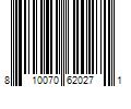 Barcode Image for UPC code 810070620271. Product Name: National Geographic Rock Tumbler  Card Game and Specimen Kit