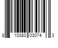 Barcode Image for UPC code 810383030743