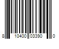Barcode Image for UPC code 810400033900. Product Name: Advanced Clinicals Collagen Hand Cream 8 fl oz